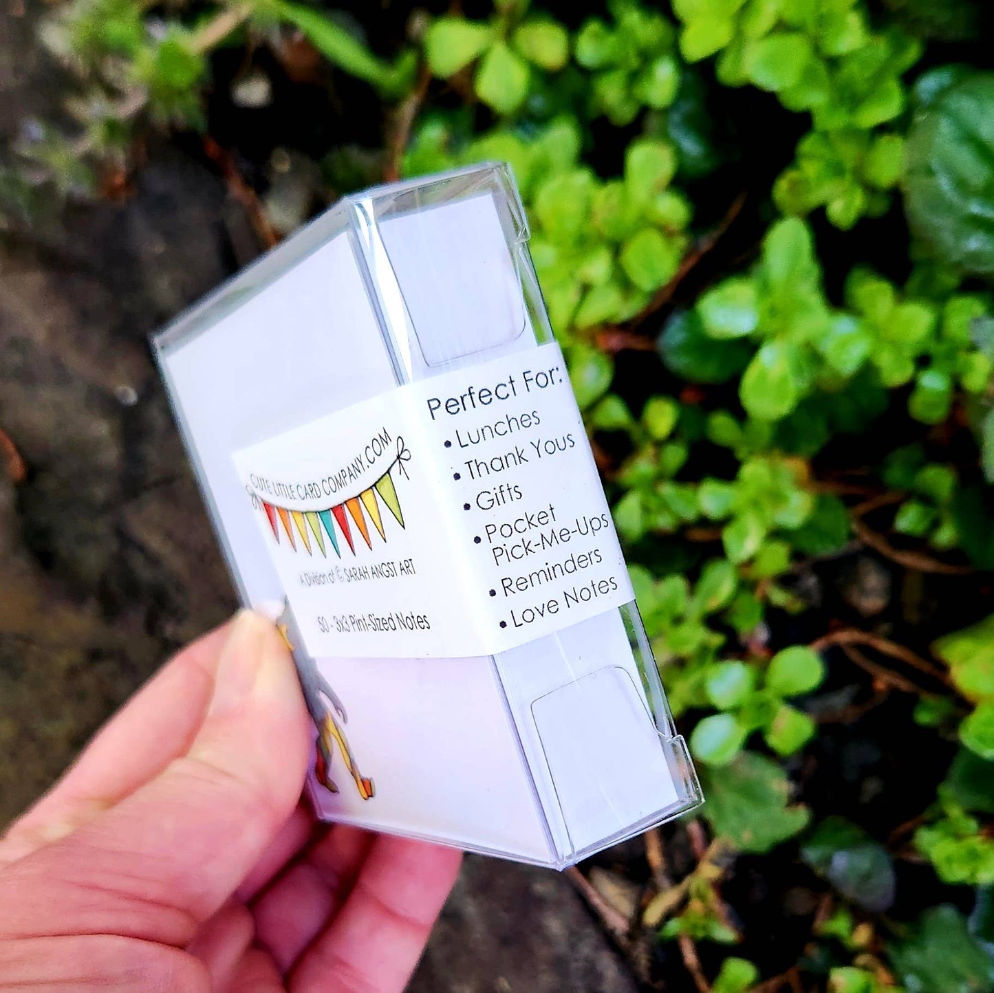 Birthday Candles Cute Little 3x3 Pint Size Notes