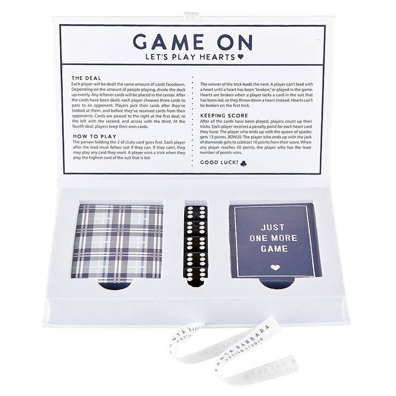 Lake Game Night - Cards + Dice Book Box