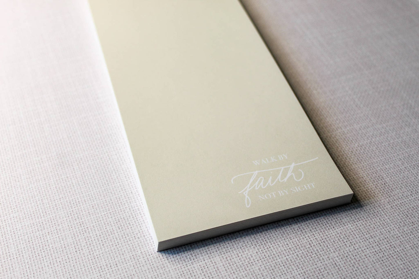 Walk By Faith Not By Sight Christian Notepad