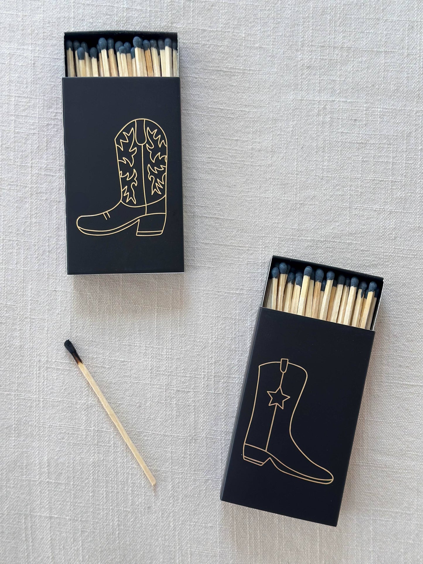 Black Cowboy Boot Matches