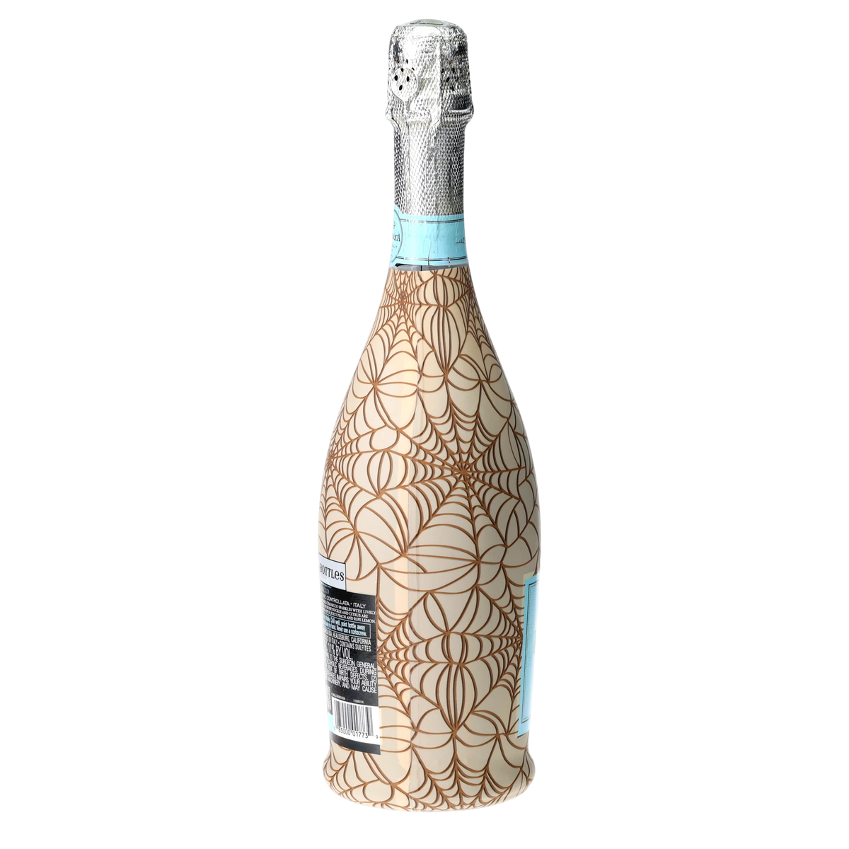Autumn Web Prosecco Bottle Wrap