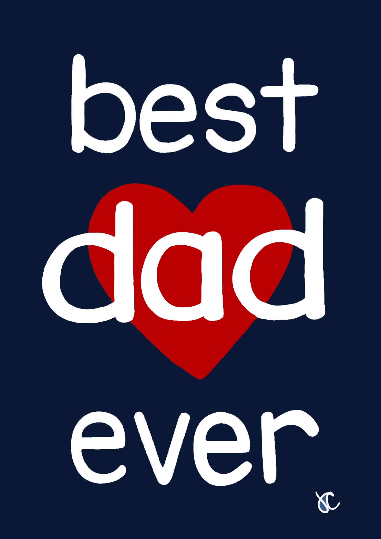 Best Dad Ever Card