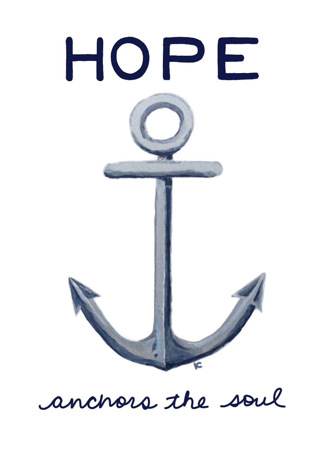 Hope Anchor Card