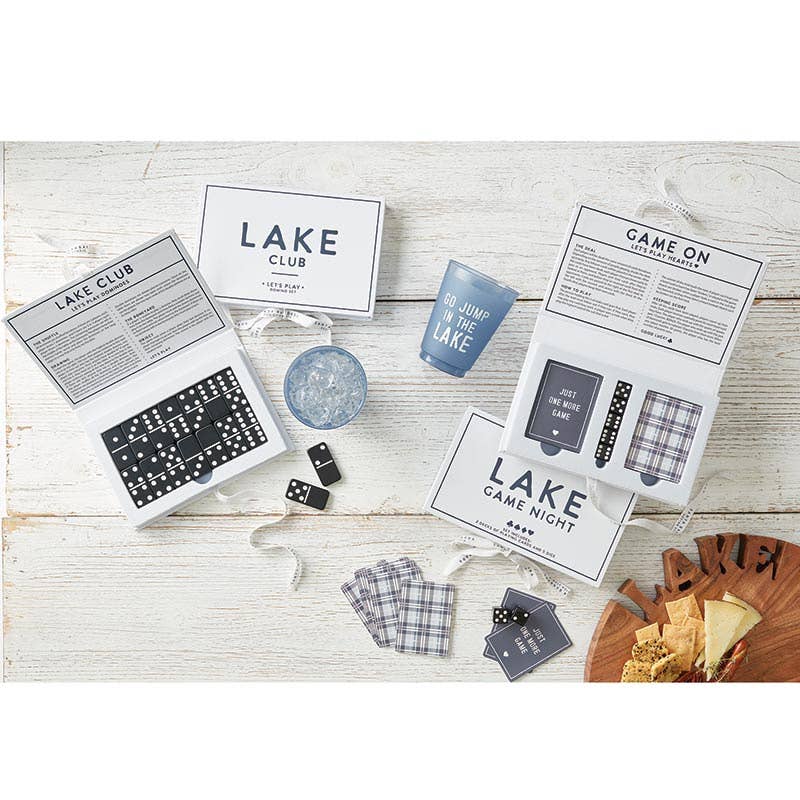 Lake Game Night - Cards + Dice Book Box