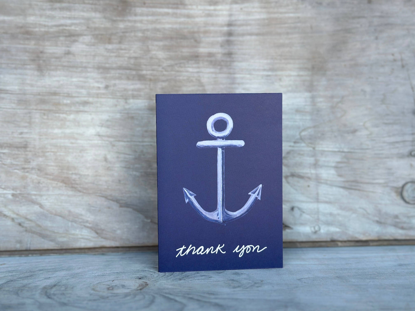 Anchor Thank You Card