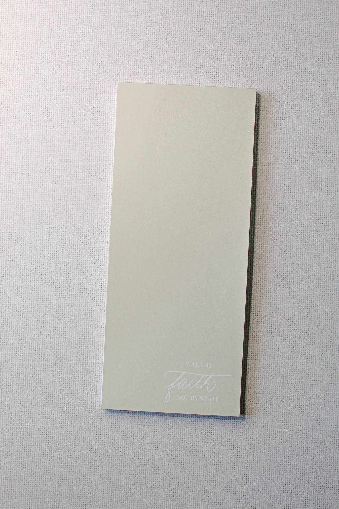 Walk By Faith Not By Sight Christian Notepad