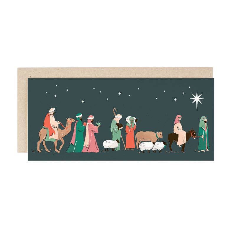 Bethlehem Parade Holiday Card: Single card