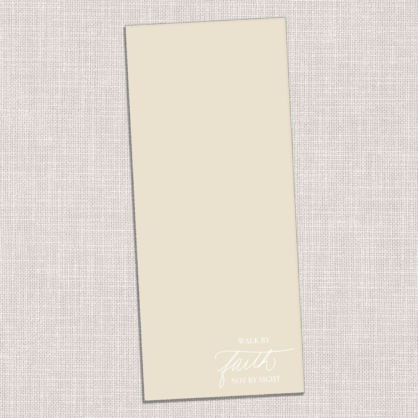 Walk By Faith Not By Sight Christian Notepad