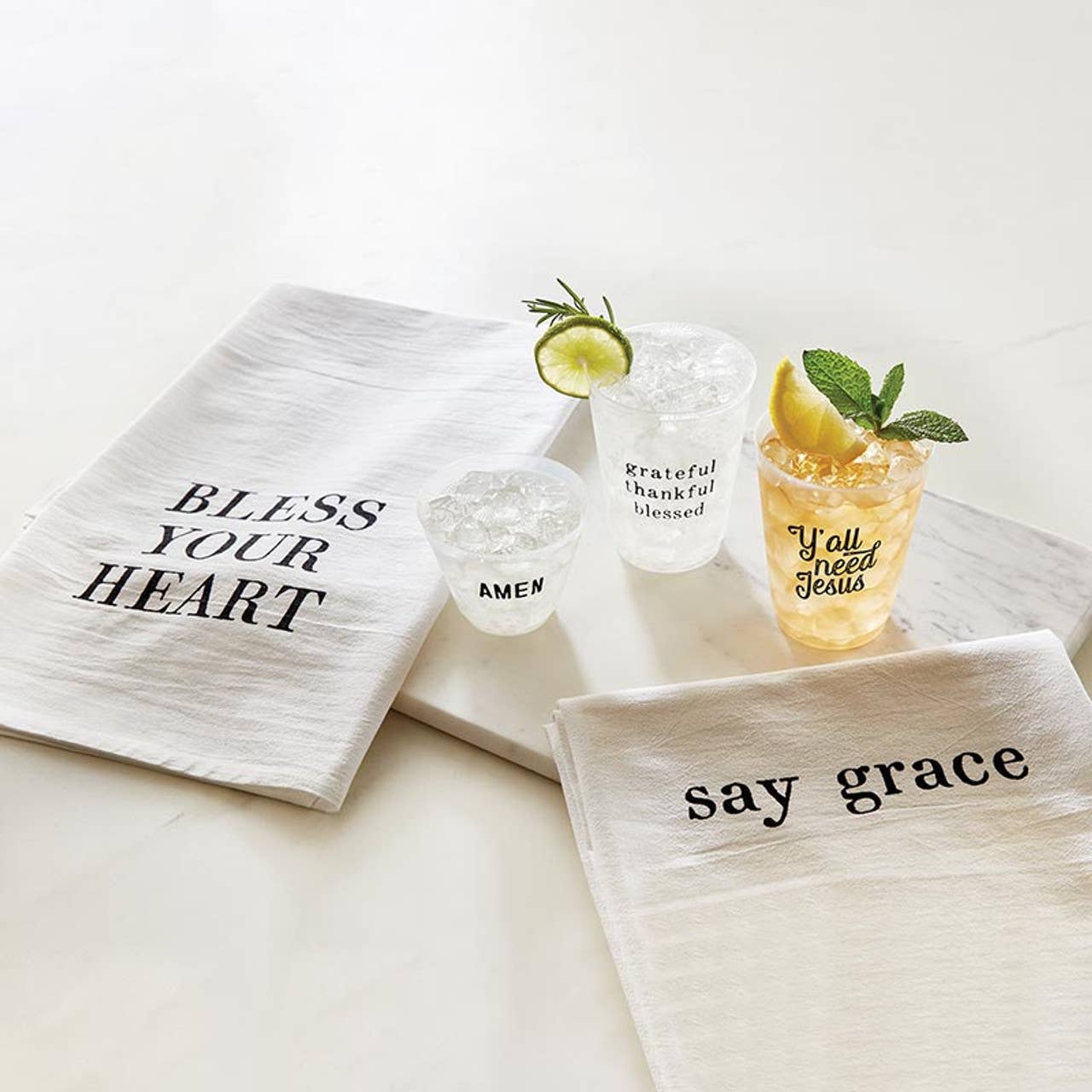 Face to Face Frost Cups - Y'all Need Jesus - Set of 8