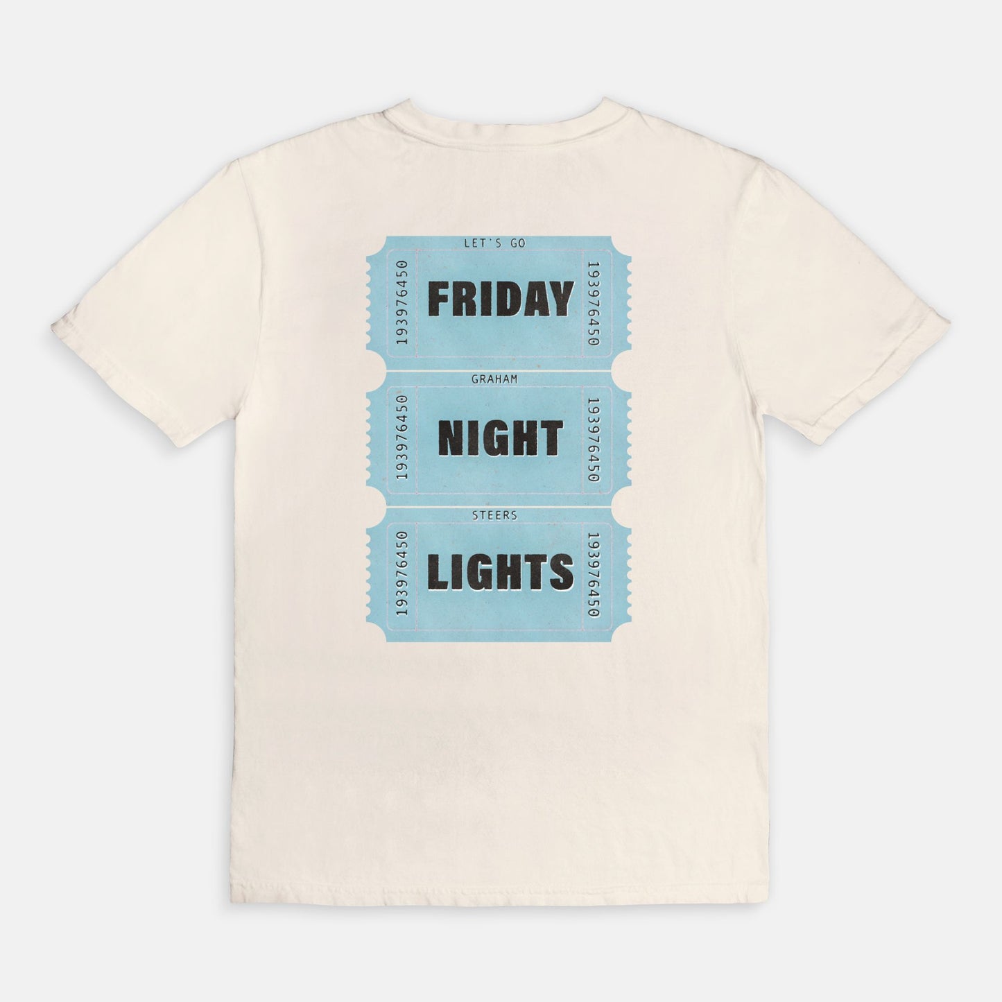 Game Day Ticket Tee | Cream