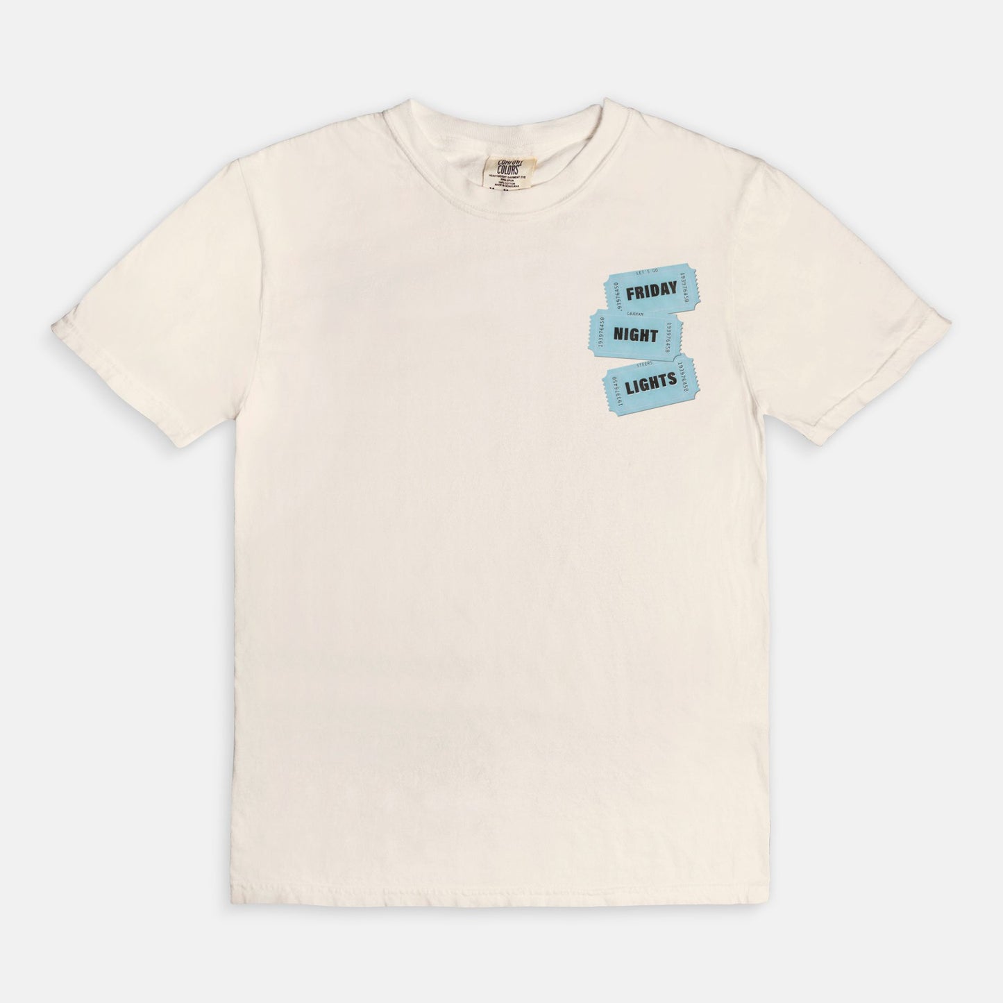 Game Day Ticket Tee | Cream