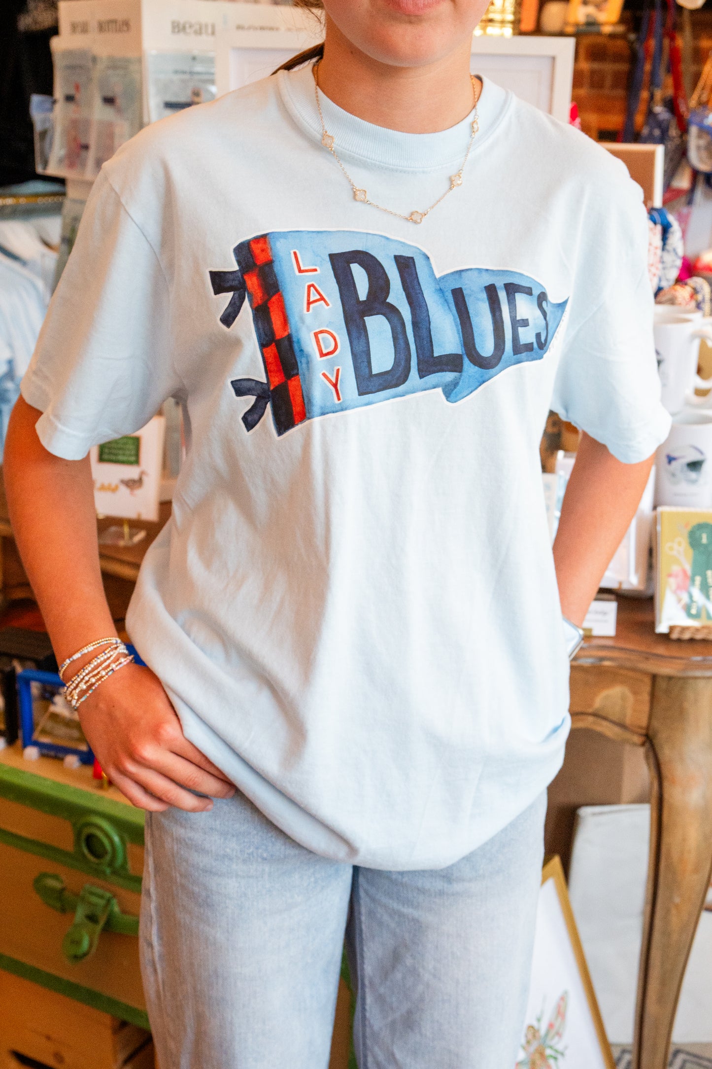 Lady Blues Pennant Shirt