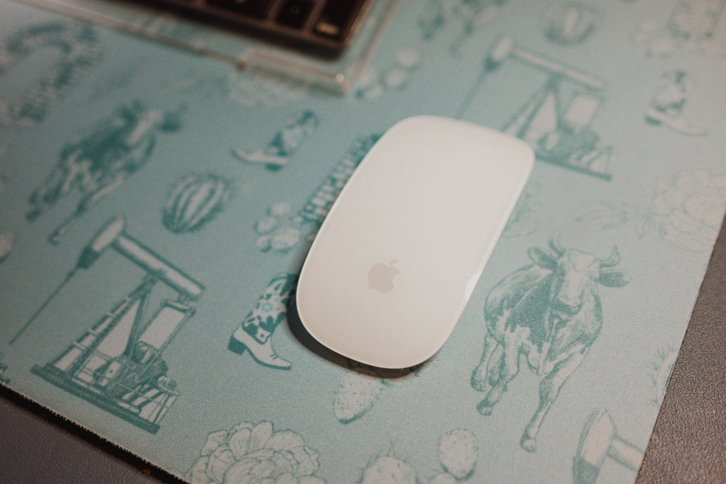 Graham Toile Desk Pad