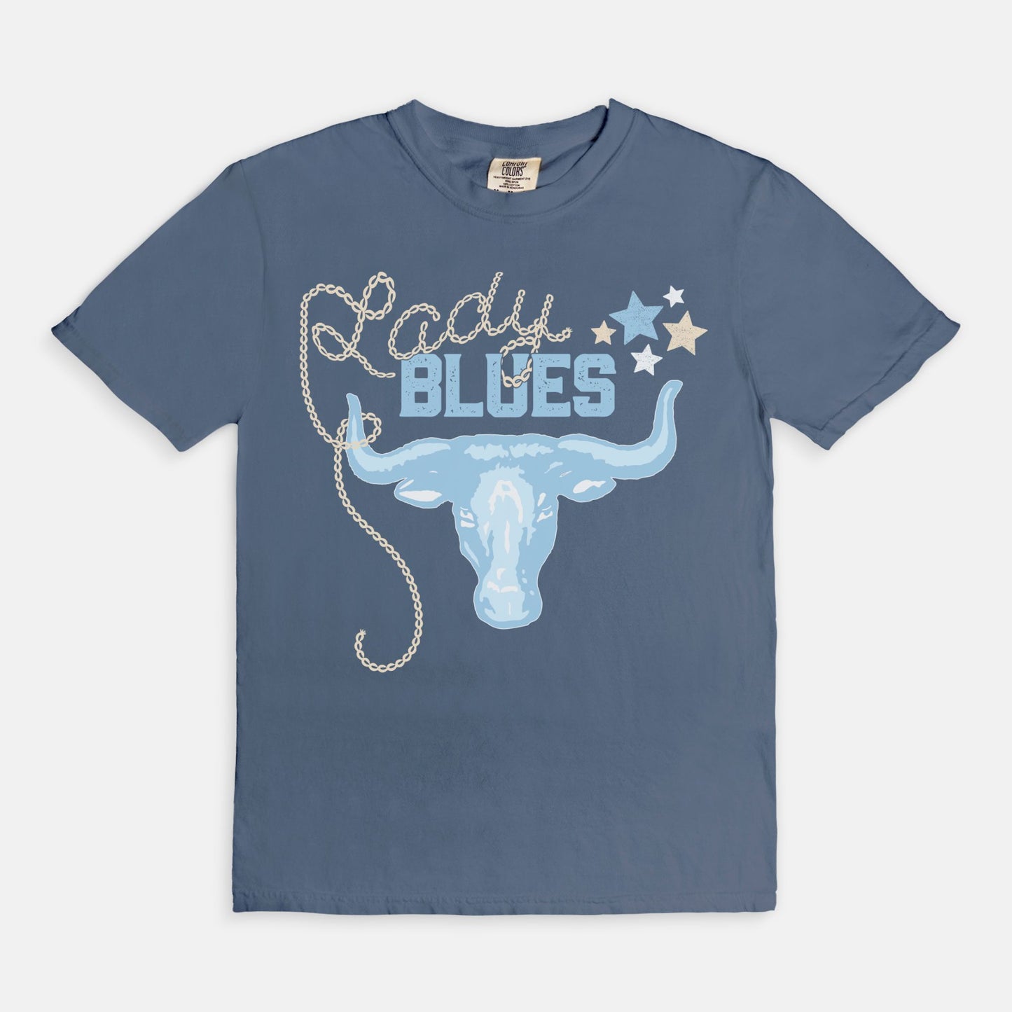 Lady Blues Steer & Rope Tee