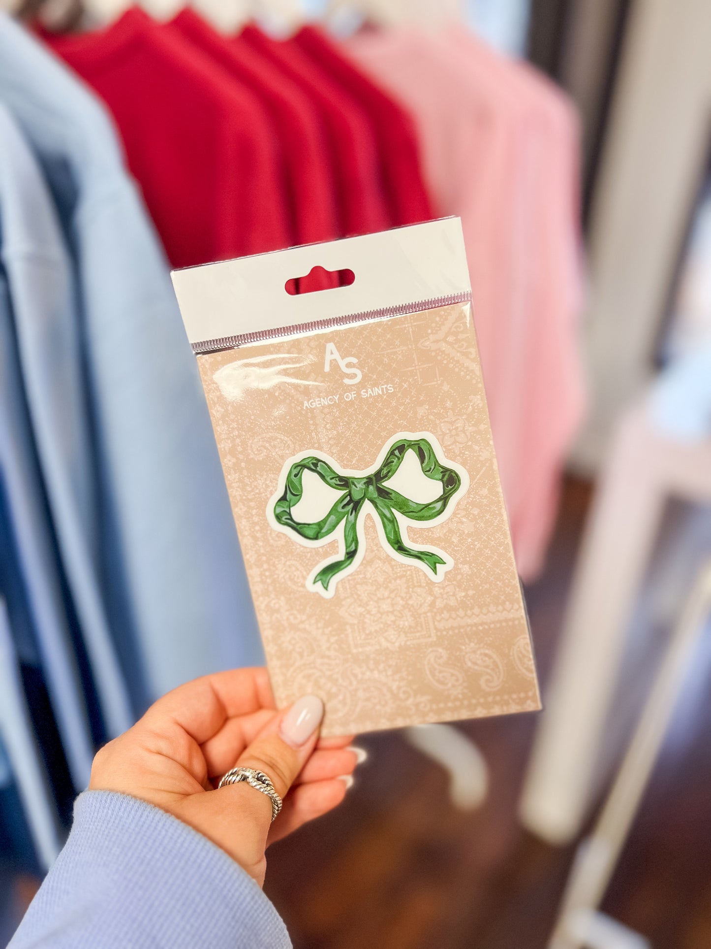 Bow Sticker