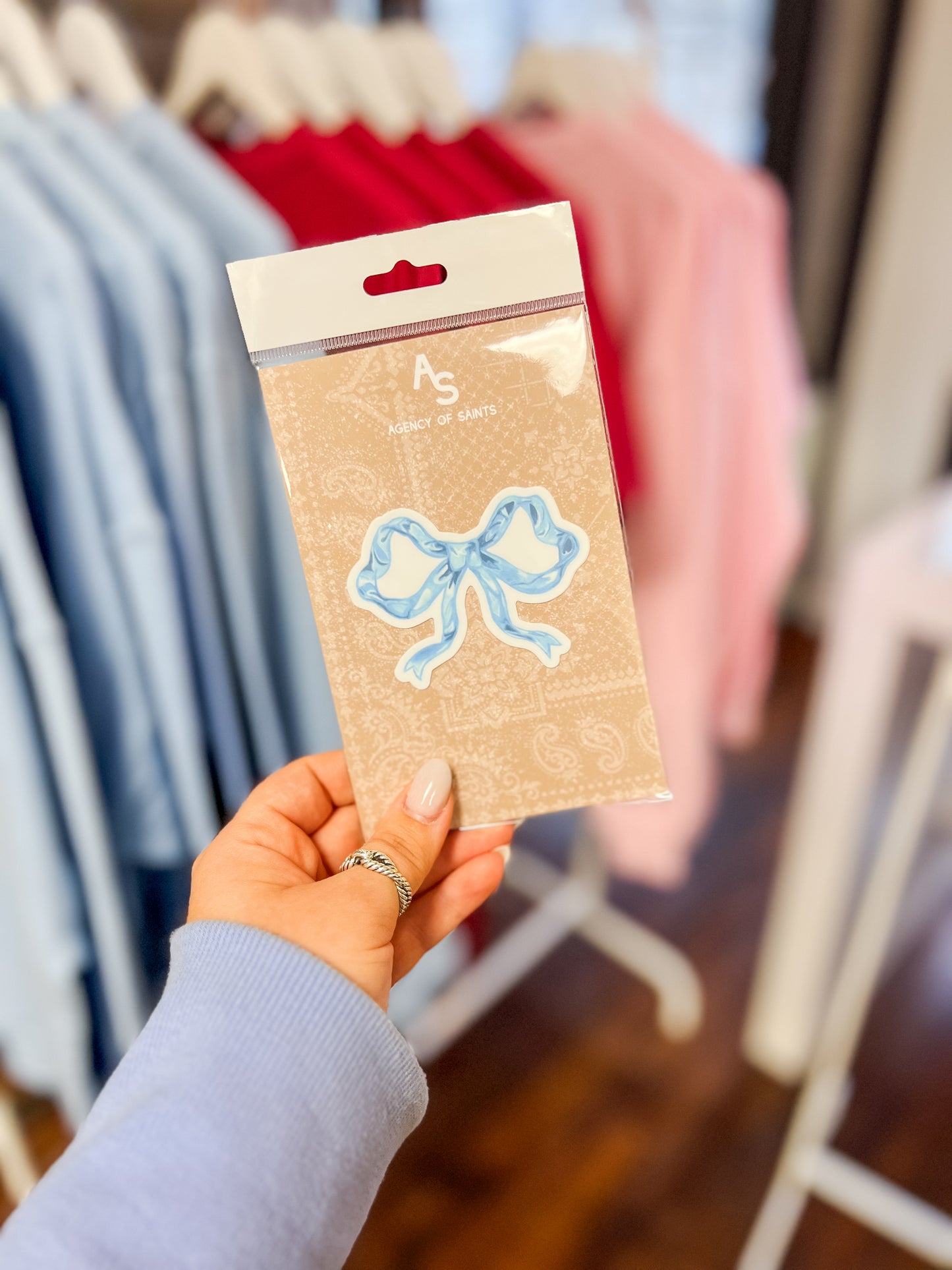 Bow Sticker