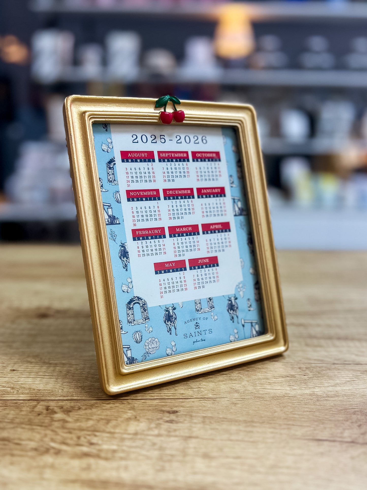 2025-2026 School Calendar | 5x7"