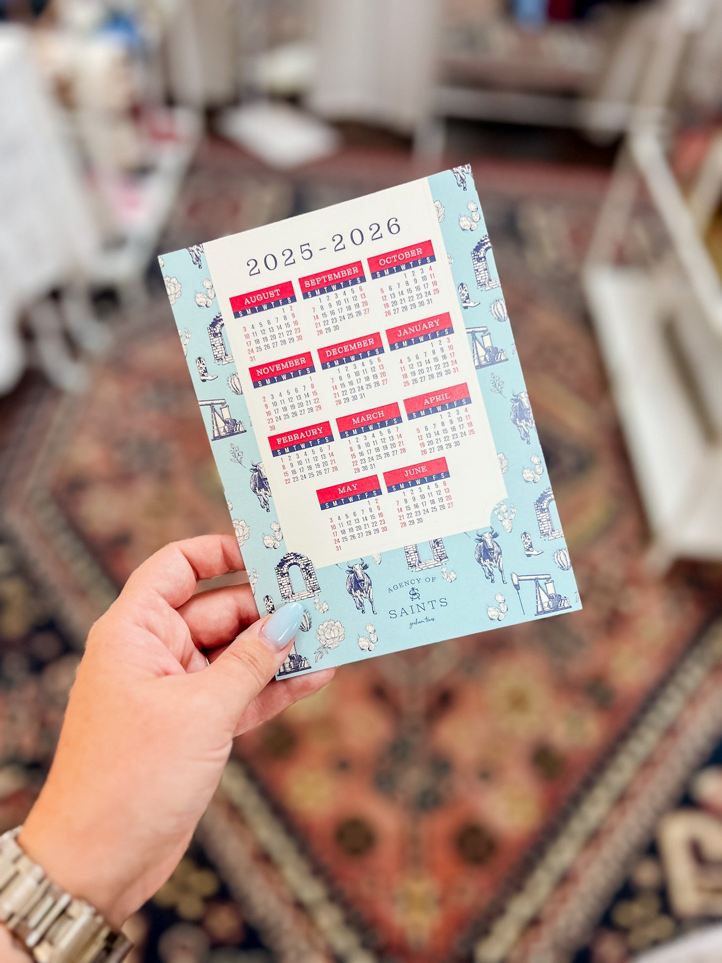 2025-2026 School Calendar | 5x7"