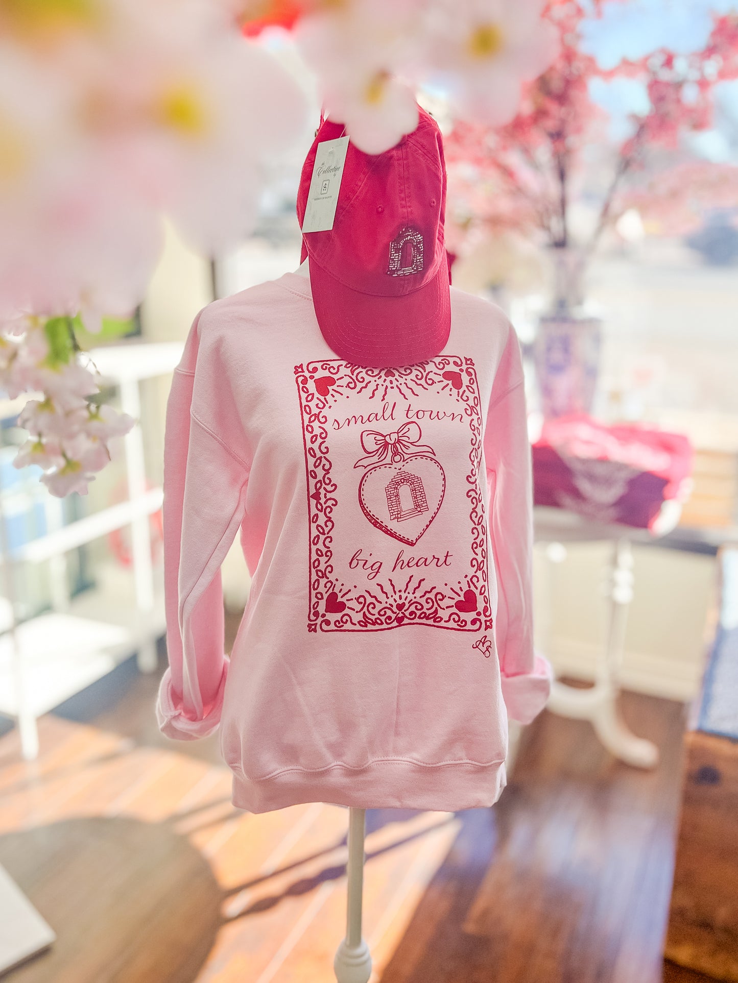 Small Town ๐ Big Heart Crewneck