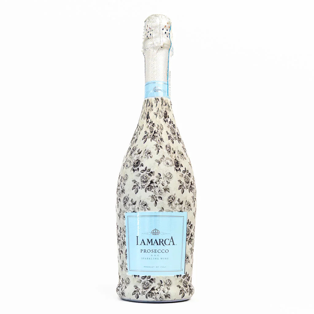 Beau Bottles Black and White Floral - La Marca Edition