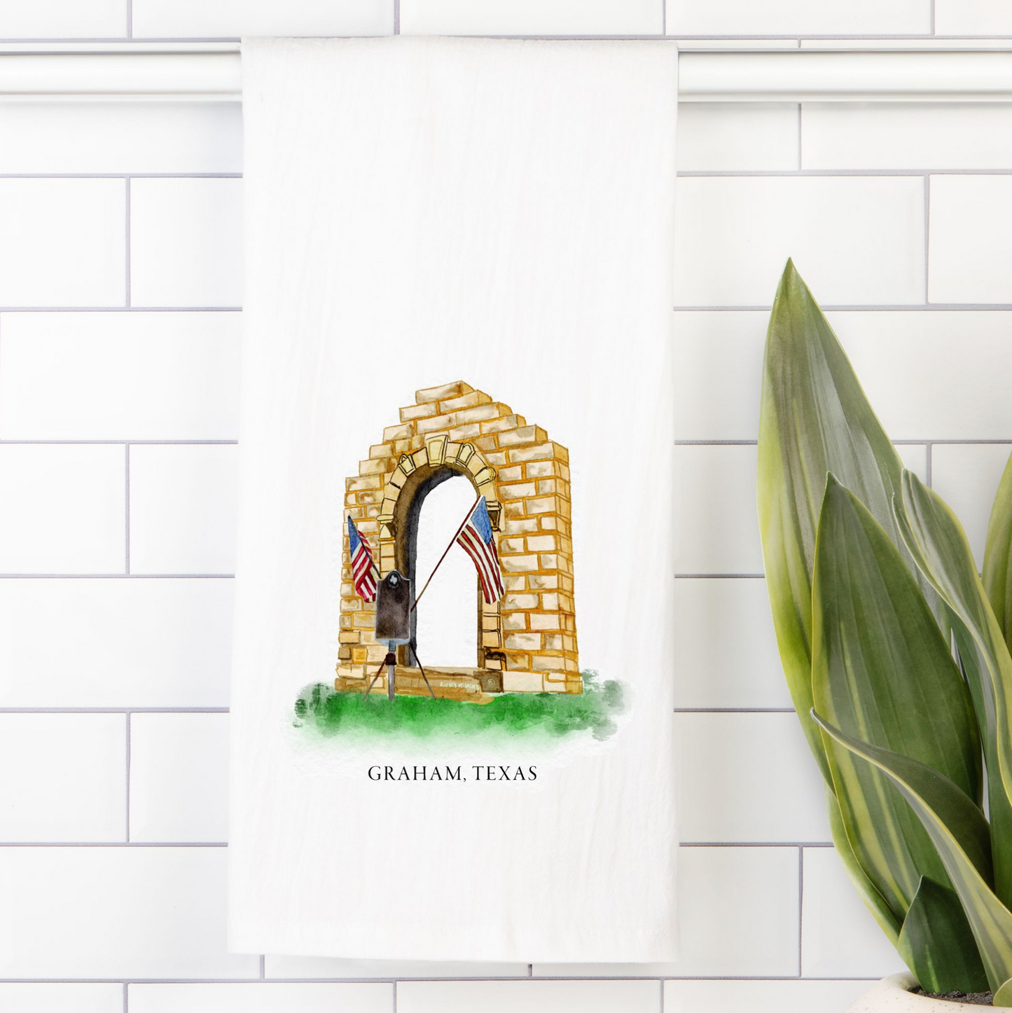 Patriotic Kitchen Tea Towel