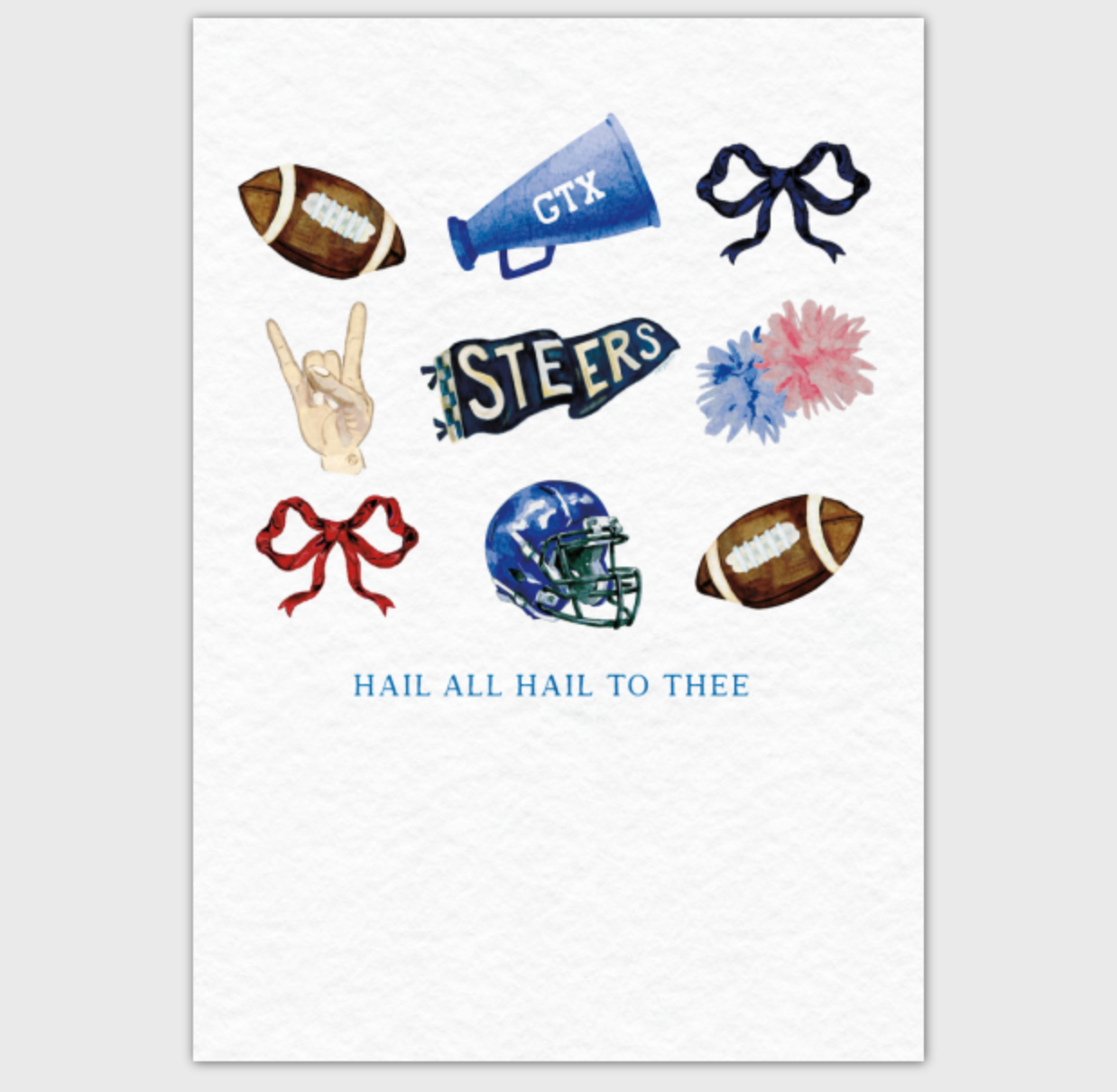 Hail, All Hail To Thee Greeting Card | 4x6" Greeting Card