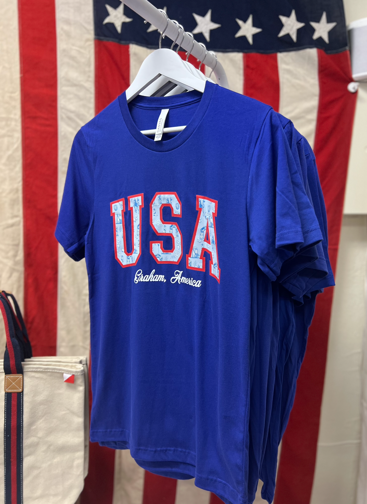 Graham USA Shirt | Royal Blue