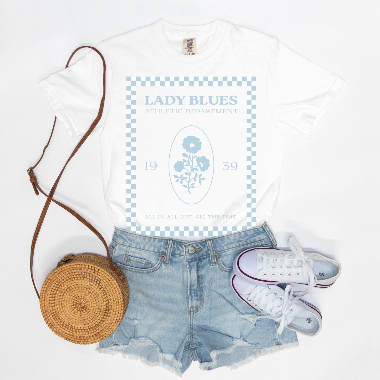 Lady Blues Athletic Department Tee