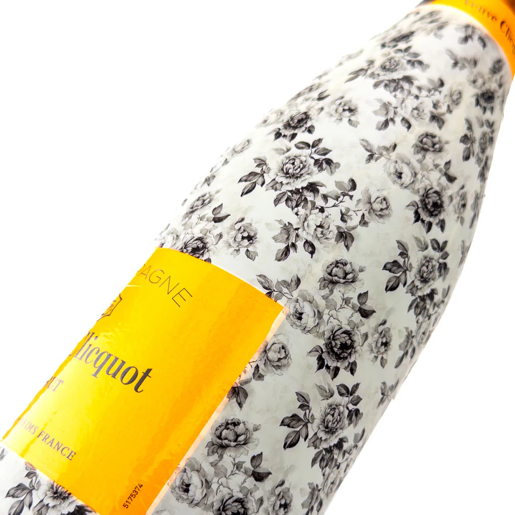 Beau Bottles Black and White Floral - Made For Veuve