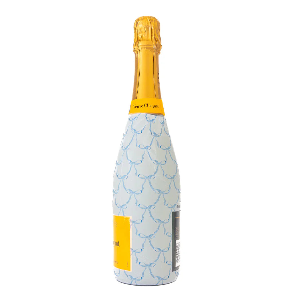Beau Bottles Grandmillenial Blue Bows - Veuve Edition