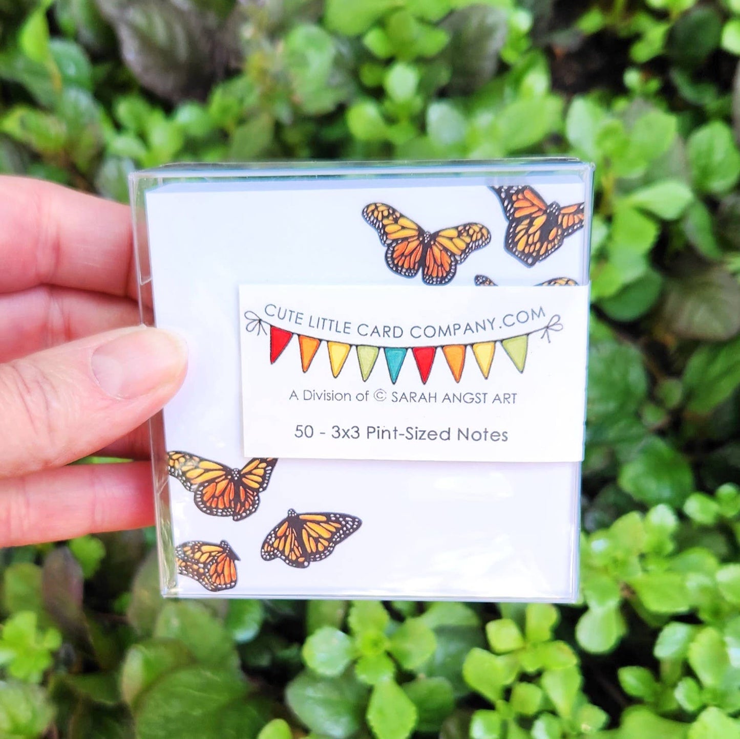 Monarch Butterflies: Cute Little 3x3 Pint Size Notes