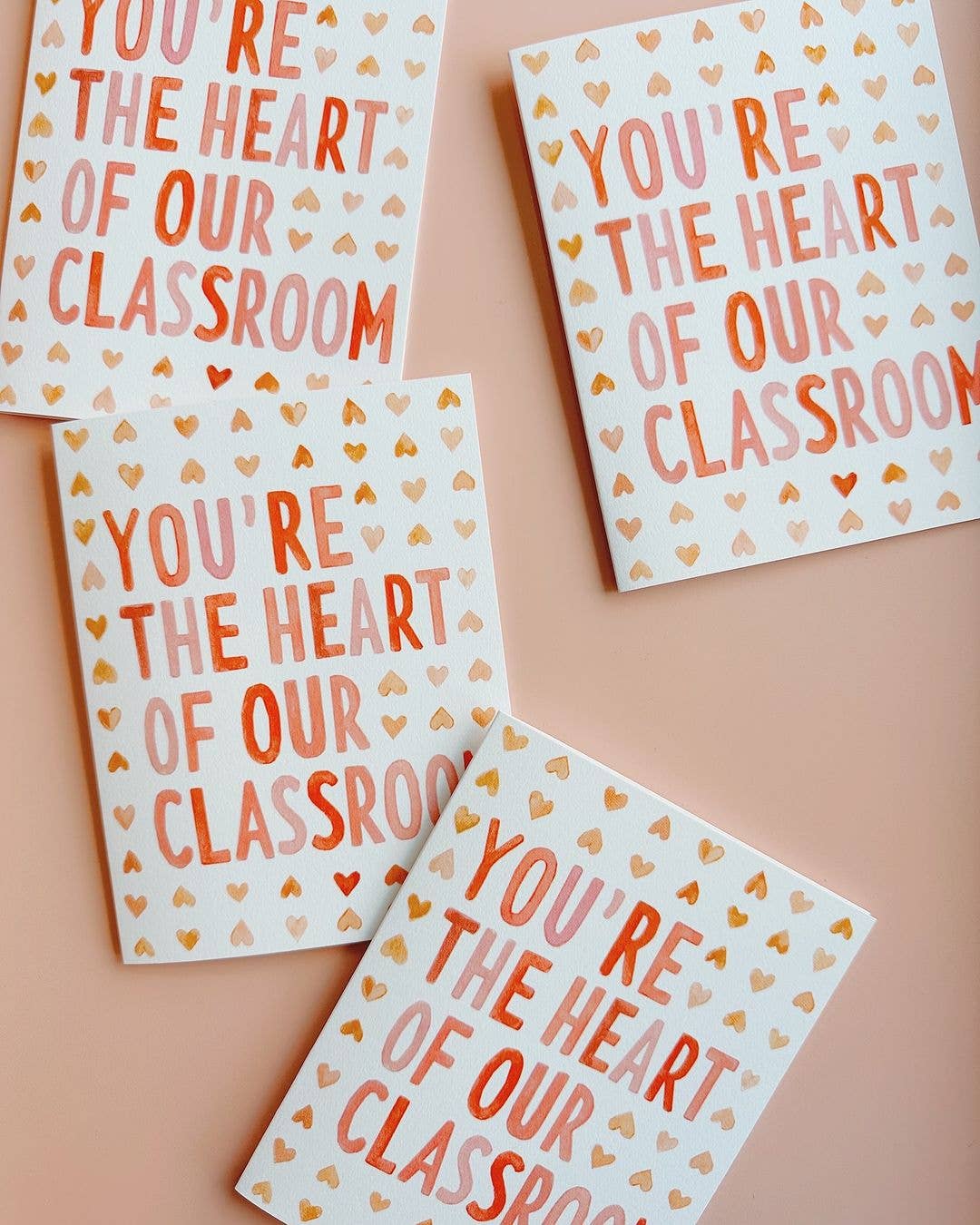 Teacher Heart of the Classroom Greeting Card