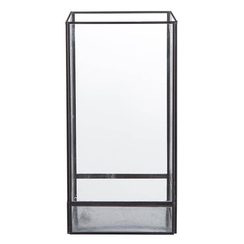 Iron and Glass Lantern - Large