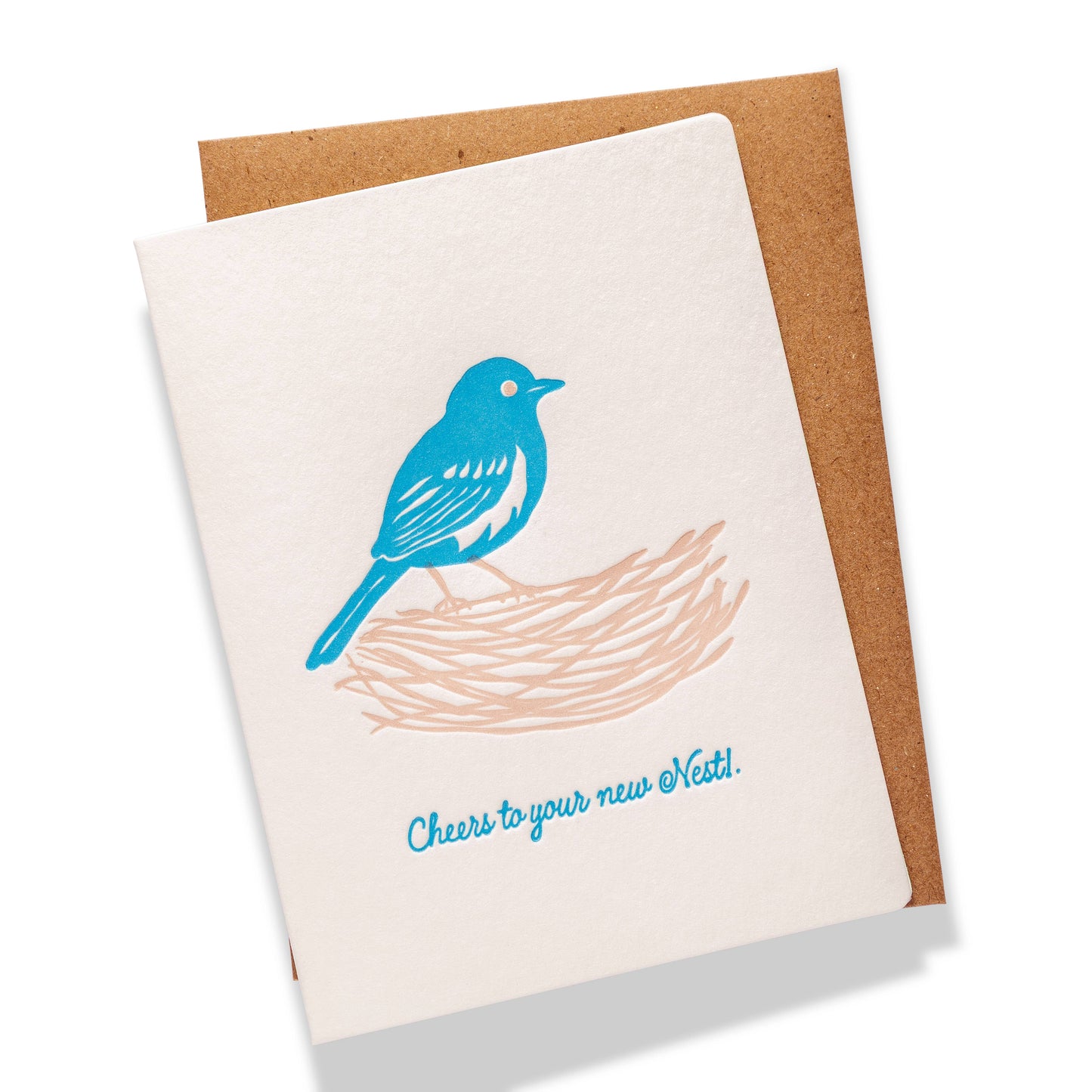 Nest | Letterpress Greeting Card | Home