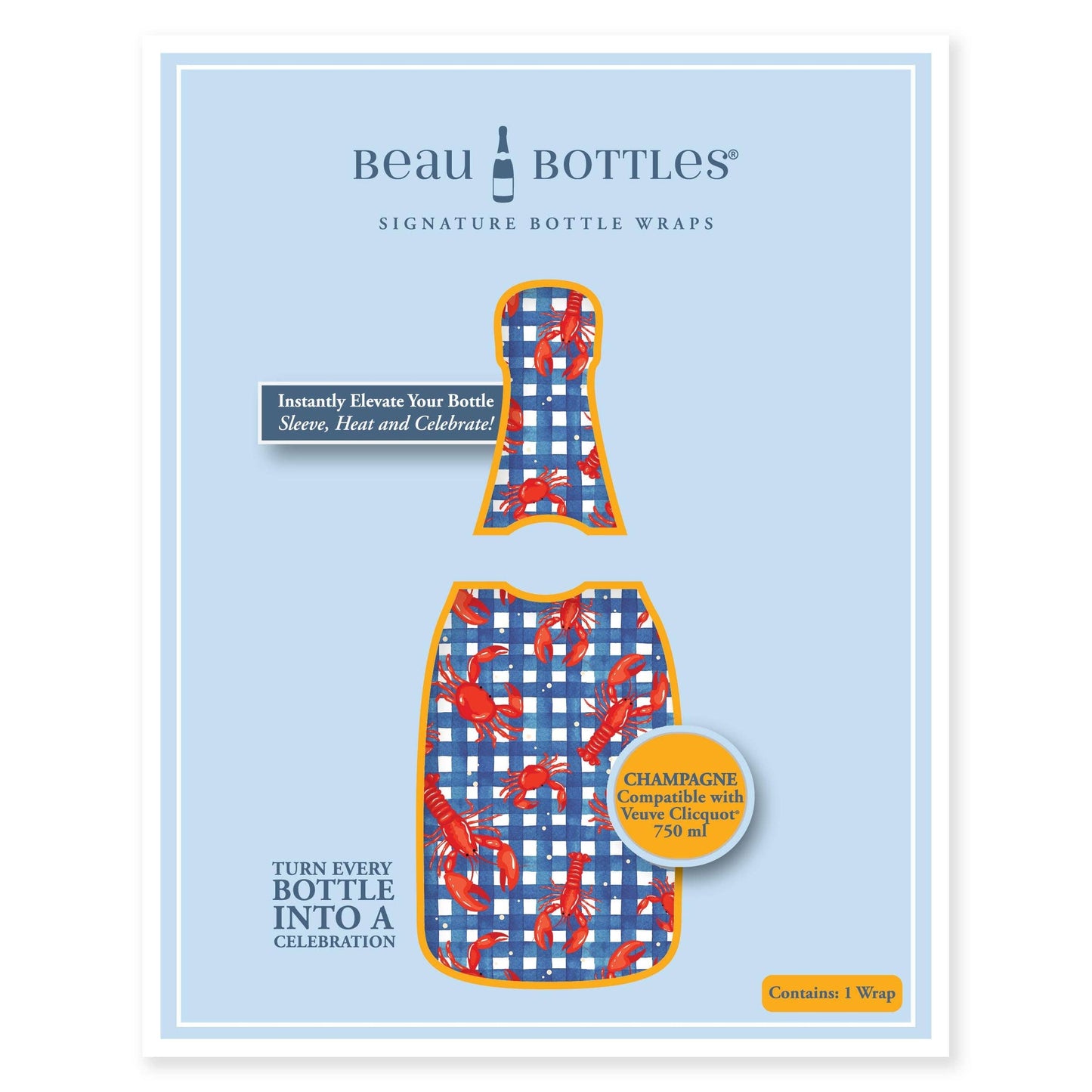 Beau Bottles New England Lobster Party - Champagne Collection
