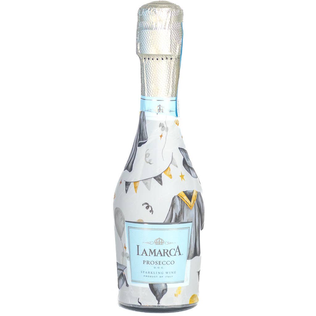 Beau Bottles Black and Gold Graduation - MINI Prosecco Collection - Six Pack