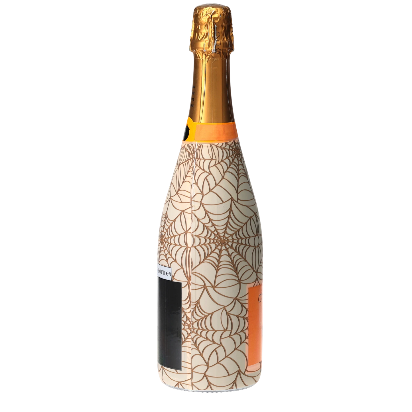 Autumn Web Champagne Bottle Wrap