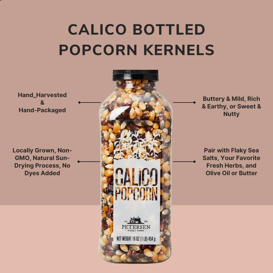 Calico Popcorn | Red, White and Blue Kernel Mix