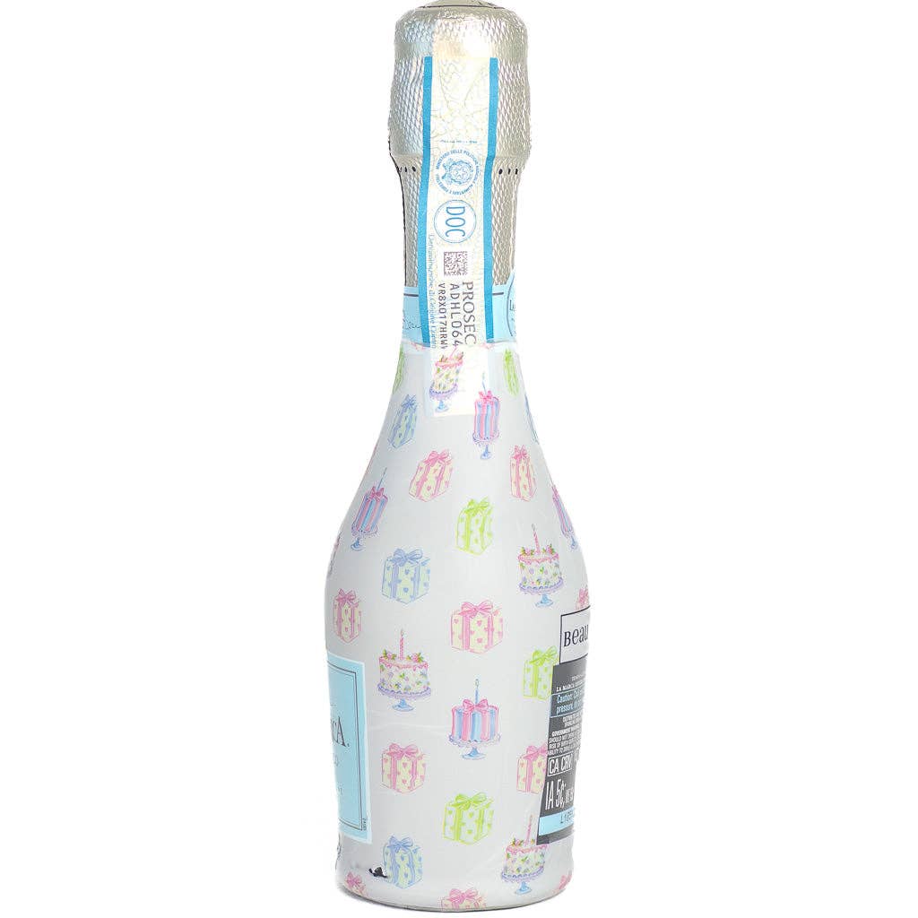 Beau Bottles Pastel Birthday Cakes & Presents - MINI Prosecco Collection - Six Pack