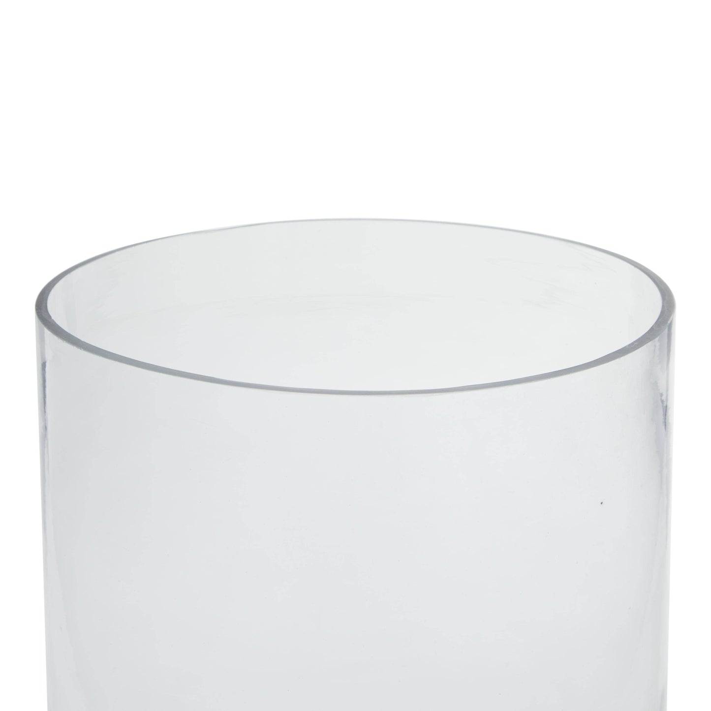 Traditional Silver Glass Hurricane
