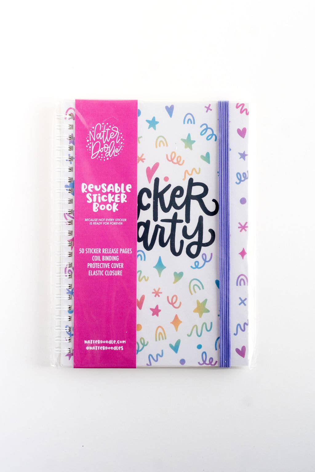Sticker Party Album – Rainbow Reusable Sticker Book