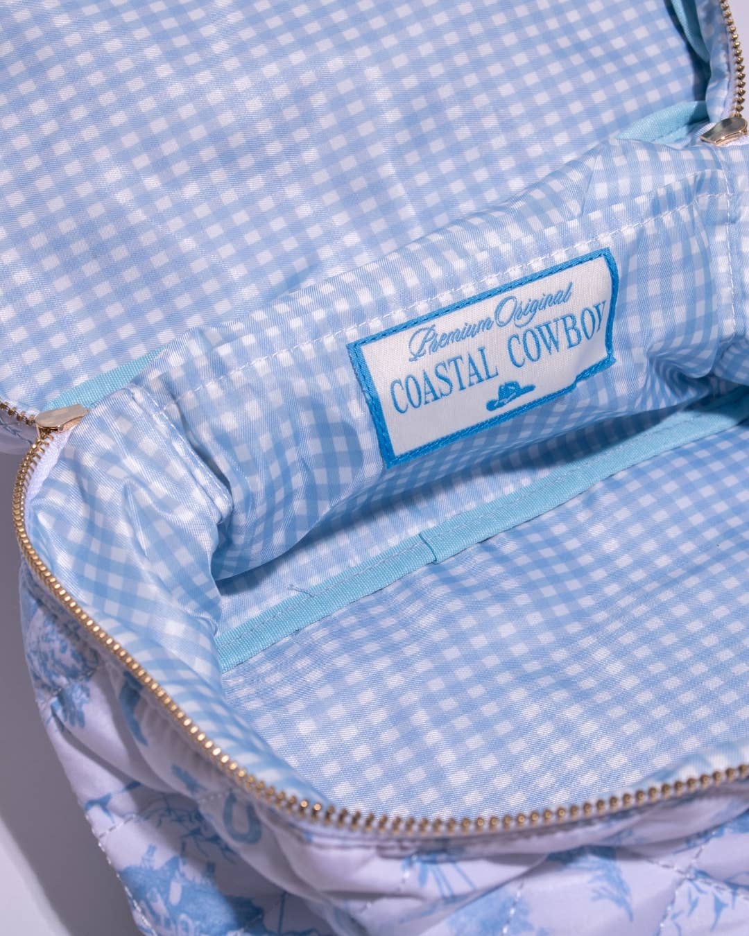 *NEW* Country & Coastal Toile Train Case