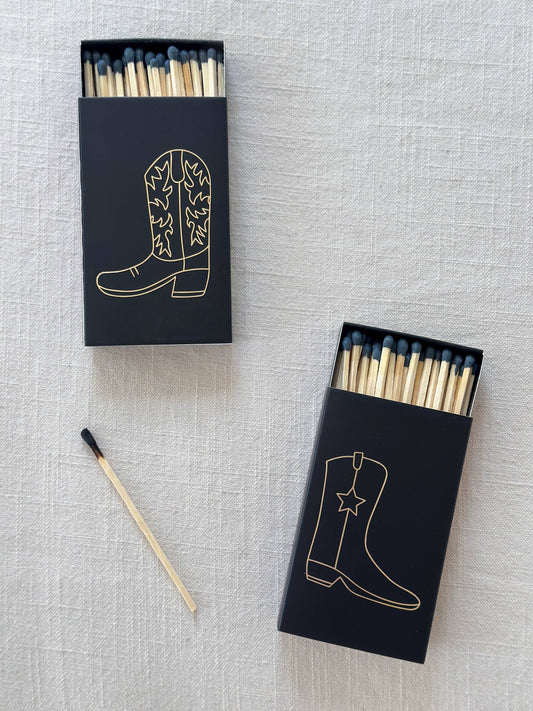 Black Cowboy Boot Matches
