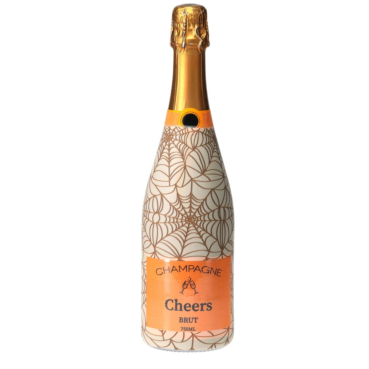 Autumn Web Champagne Bottle Wrap
