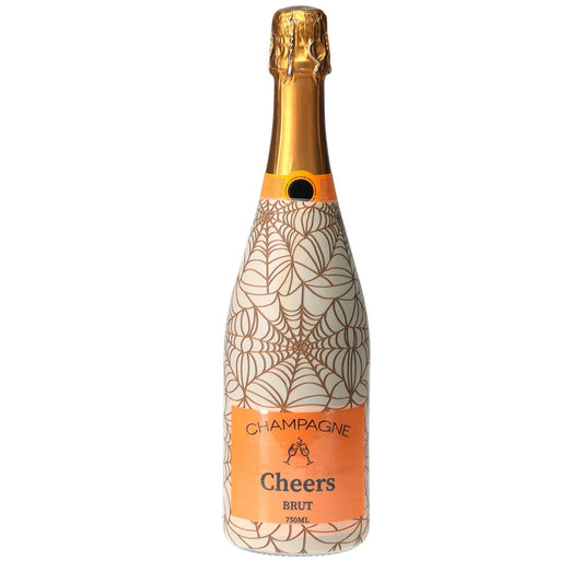 Autumn Web Champagne Bottle Wrap