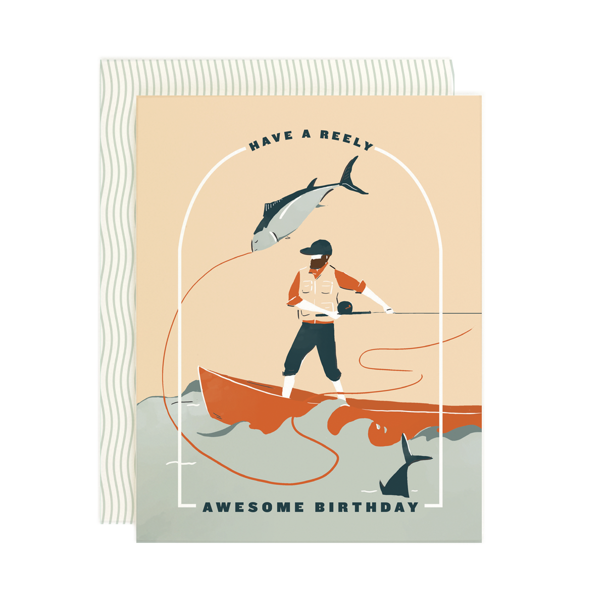 Reely Awesome Birthday: Single Card