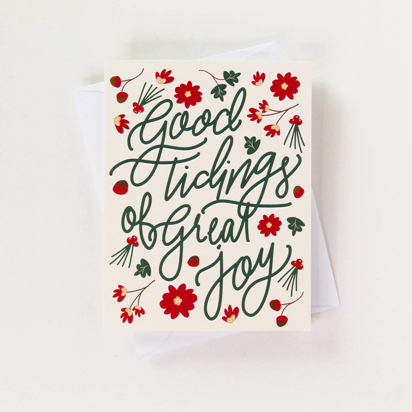 Good Tidings of Great Joy | Christmas Card with Envelope