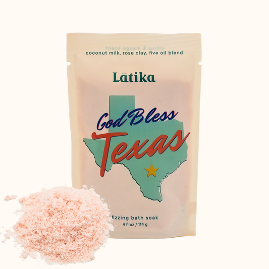 God Bless Texas – Fizzing Epsom Bath Soak