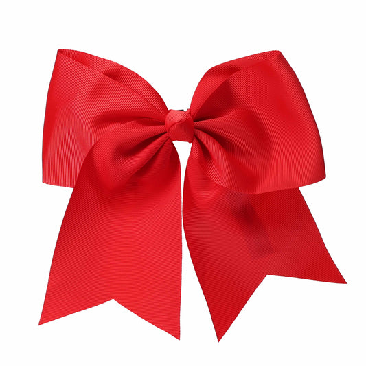 Hot Red Grosgrain Bottle Bow