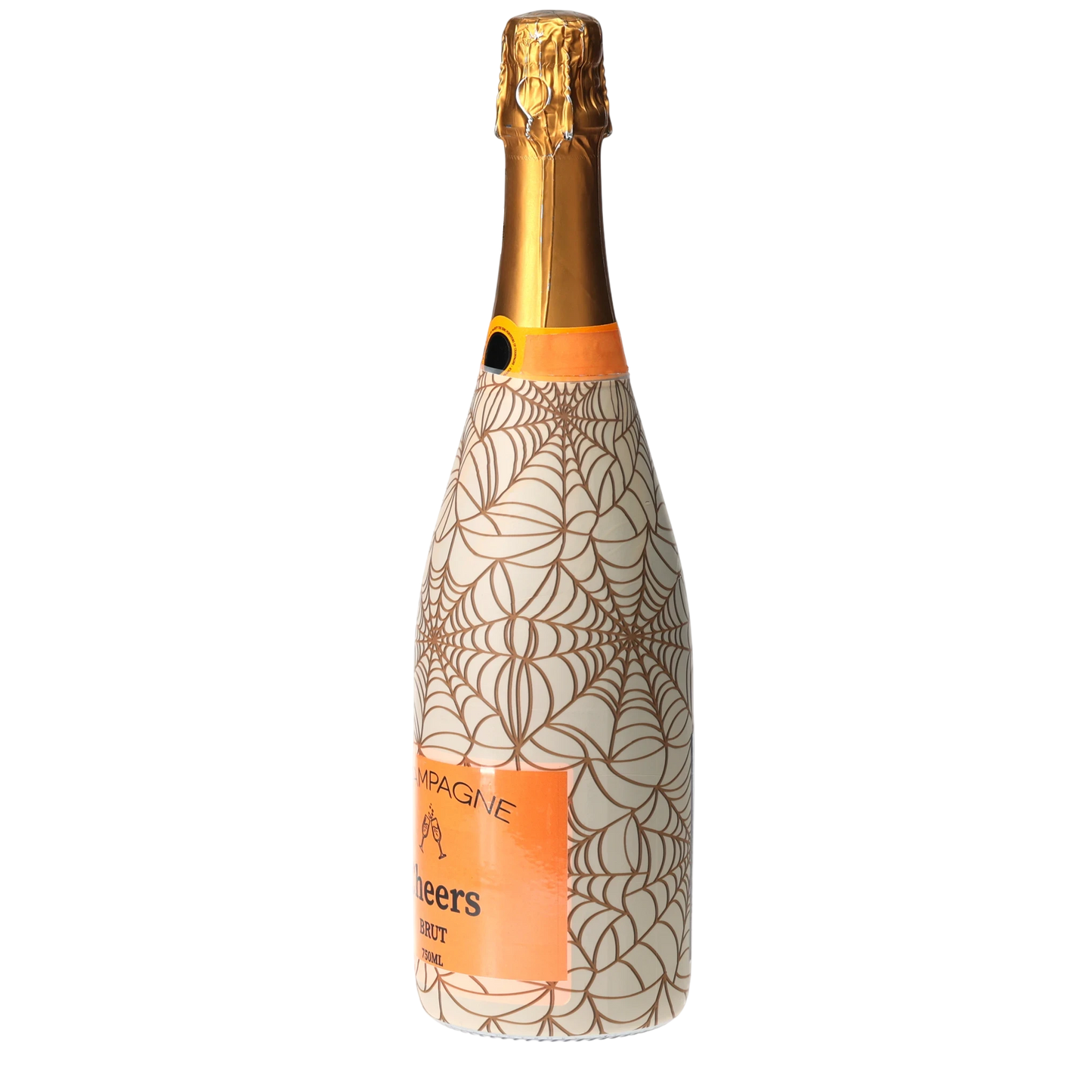Autumn Web Champagne Bottle Wrap